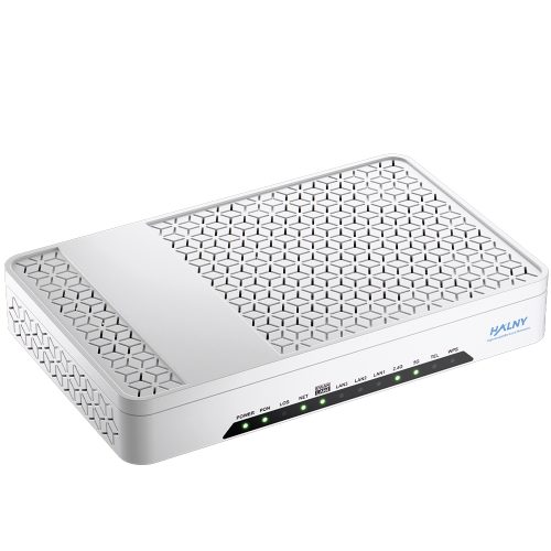 <b>HL-4GXV-F </b><br><x-small>GPON ONT with 4x Gigabit LAN ports, WI-FI 6 (AX1800), 2x2 2.4GHz and 2x2 5GHz, 1x VoIP FXS port, mode button</x-small> - Image 2