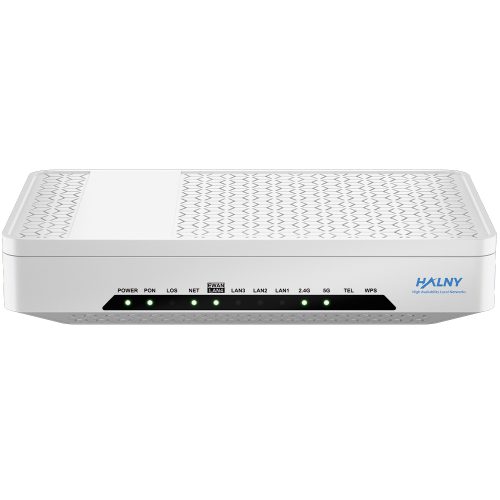 <b>HL-4GXV-F </b><br><x-small>GPON ONT with 4x Gigabit LAN ports, WI-FI 6 (AX1800), 2x2 2.4GHz and 2x2 5GHz, 1x VoIP FXS port, mode button</x-small> - Image 3